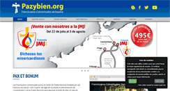 Desktop Screenshot of pazybien.org