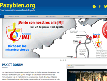 Tablet Screenshot of pazybien.org